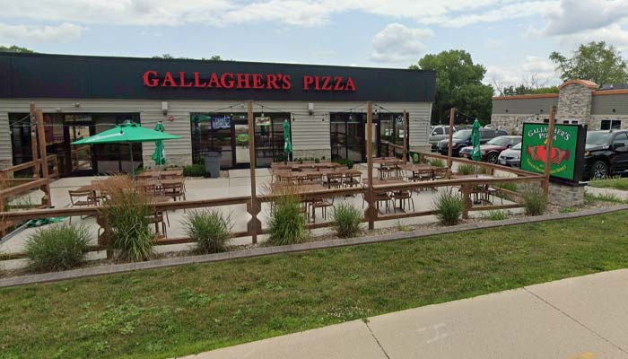 Gallagher's Pizza Italian Food Irish Spirit Fox Valley Restaurant Green Bay East, Wisconsin location