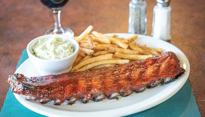 Gallagher's Pizza Italian Food Irish Spirit Fox Valley Restaurant best bbq ribs